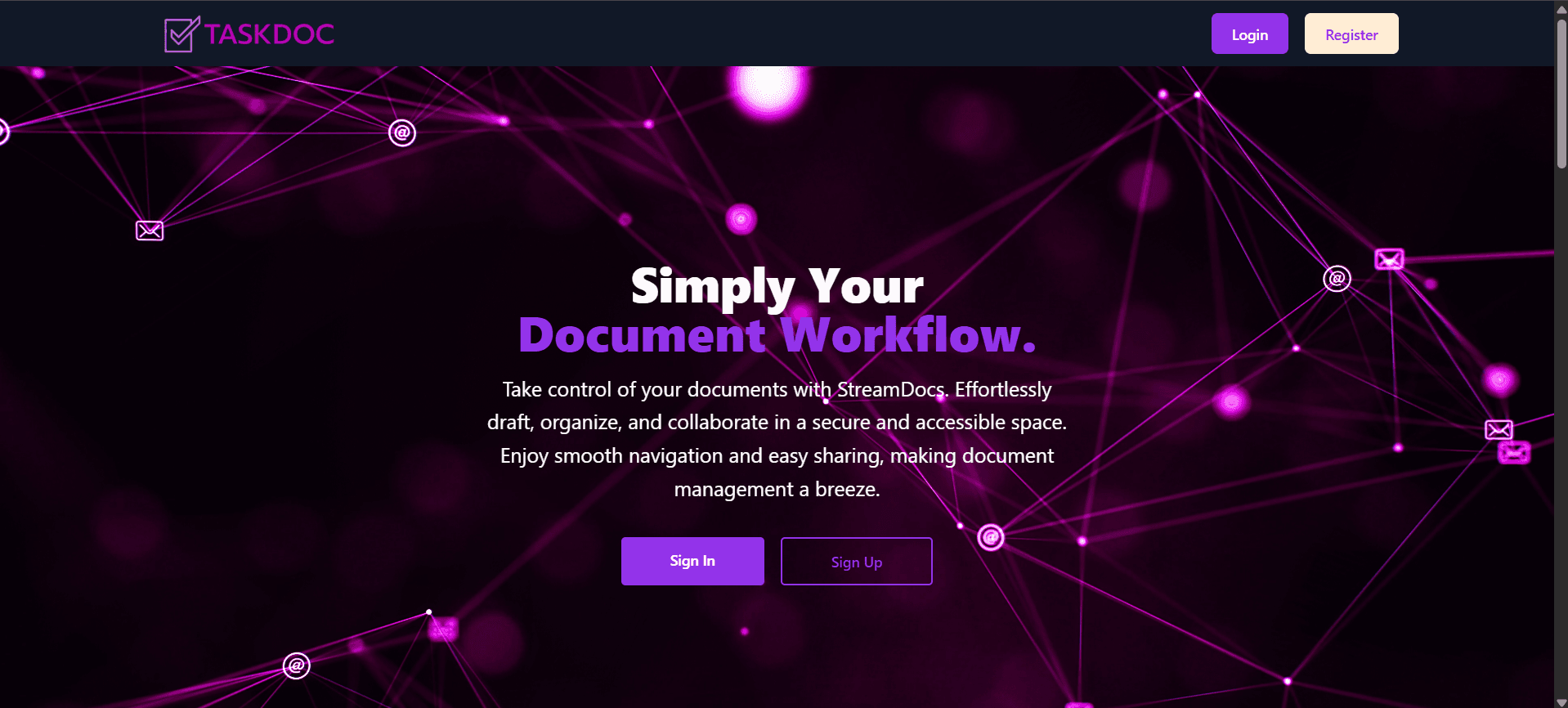 TaskDoc - Document Management App